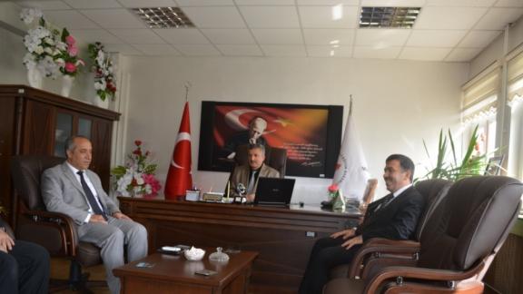 Muş Alparslan Üniversitesi Rektörü Prof. Dr. Fethi Ahmet POLATtan Müdürümüze İade-i Ziyaret