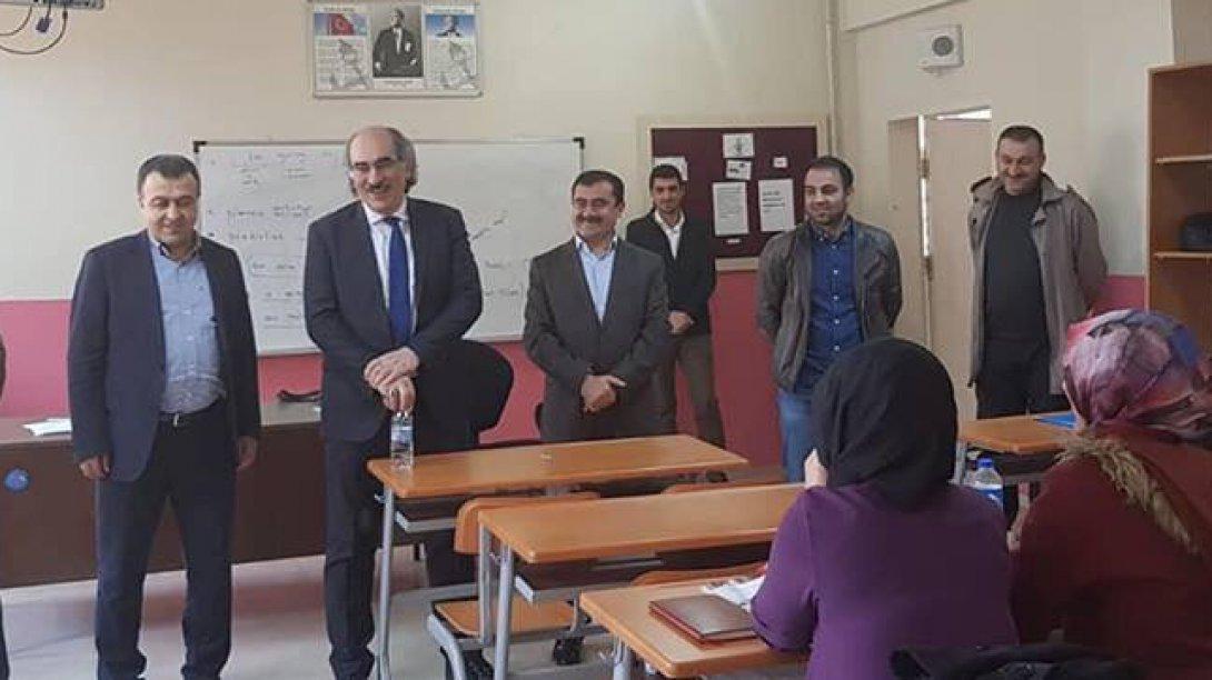 Milli Eğitim Bakanlığı Hayat Boyu Öğrenme Genel Müdürü Sayın Mehmet Nezir Gül İlimizi Ziyaret Etti
