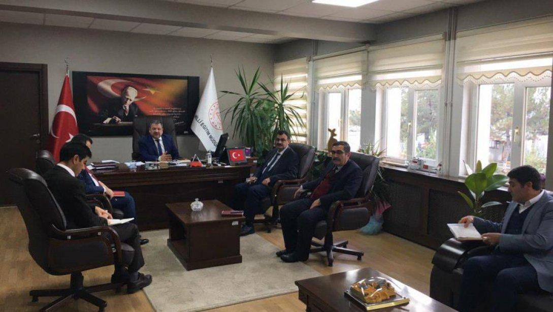 İl Milli Eğitim Müdür Emin Engin Başkanlığında Aralık Ayı Değerlendirme Toplantısı Yapıldı.