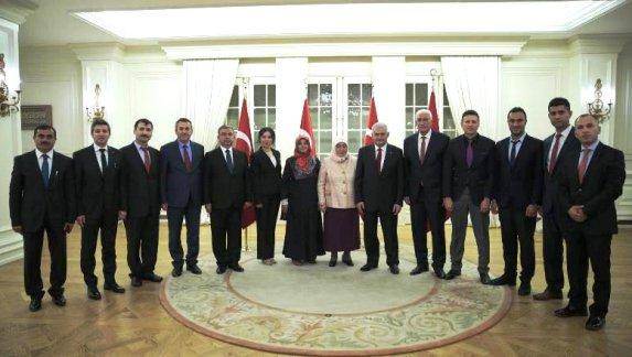 Muş İl Milli Eğitim Müdürü Metin İlci Başbakan Binali Yıldırımın Düzenlemiş olduğu İftar Yemeğine Katıldı.