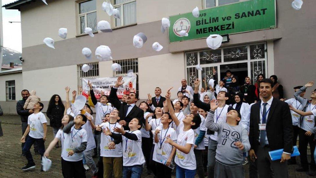 Milli Eğitim Müdürü Metin İlci İMKB Anadolu Lisesi ve Muş BİLSEMin Proje Etkinliklerine katıldı.