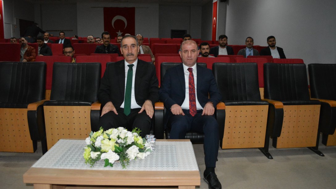 İL MİLLÎ EĞİTİM MÜDÜRÜMÜZ SAYIN ENVER KIVANÇ BAŞKANLIĞINDA 