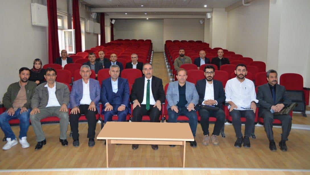 İL MİLLÎ EĞİTİM MÜDÜRÜMÜZ SAYIN ENVER KIVANÇ BAŞKANLIĞINDA, 