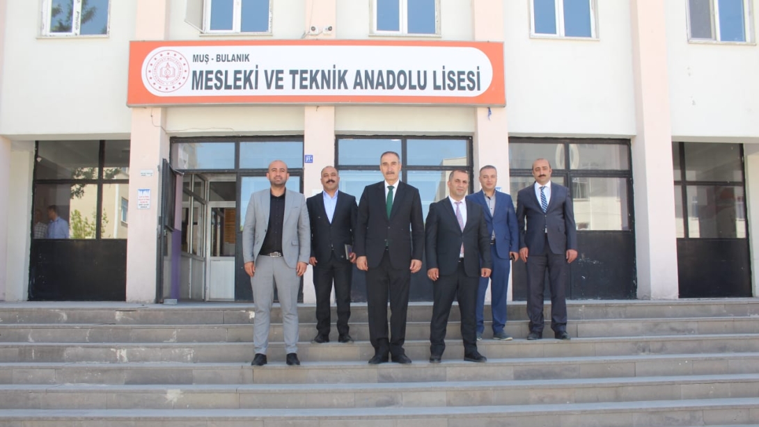 İL MİLLÎ EĞİTİM MÜDÜRÜMÜZ SAYIN ENVER KIVANÇ BAŞKANLIĞINDA 